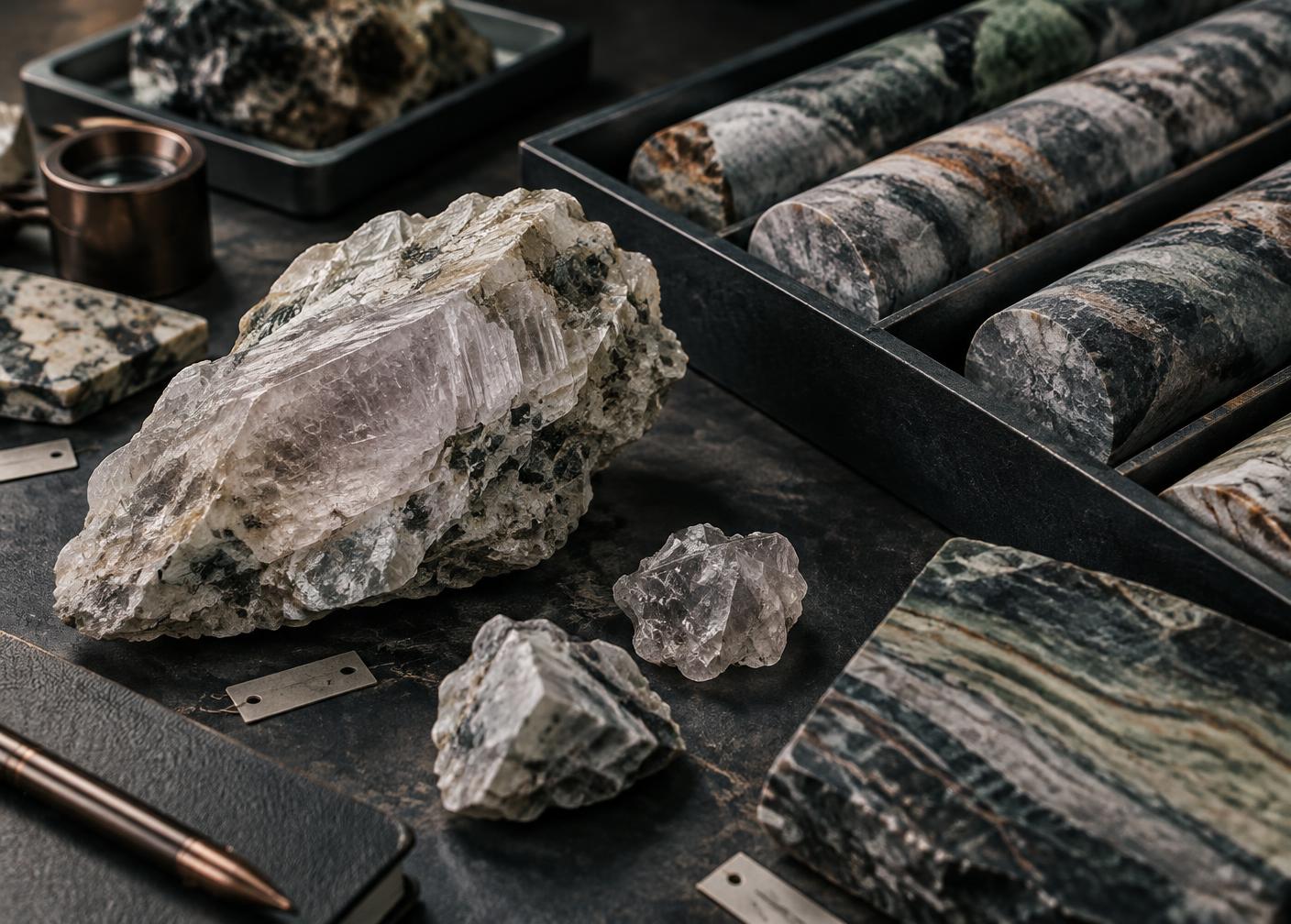 Illustrative mineral specimen imagery for Terbium